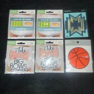 Assorted Iron-On Patch Set